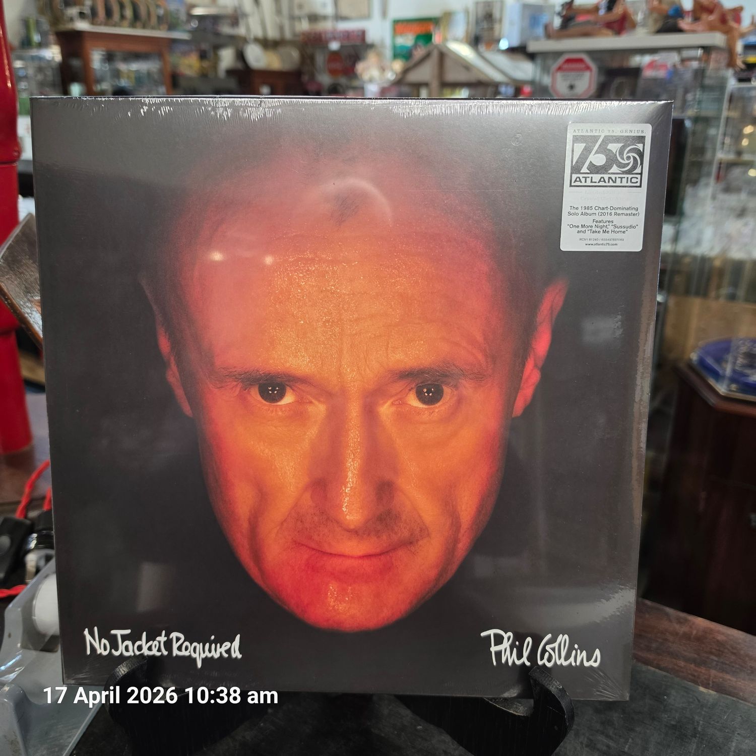 PHIL COLLINS  NO JACKET REQUIRED  NEW VINYL 