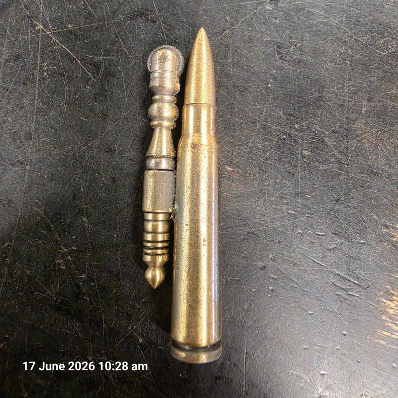1953 TRENCH ART BULLET LIGHTER
