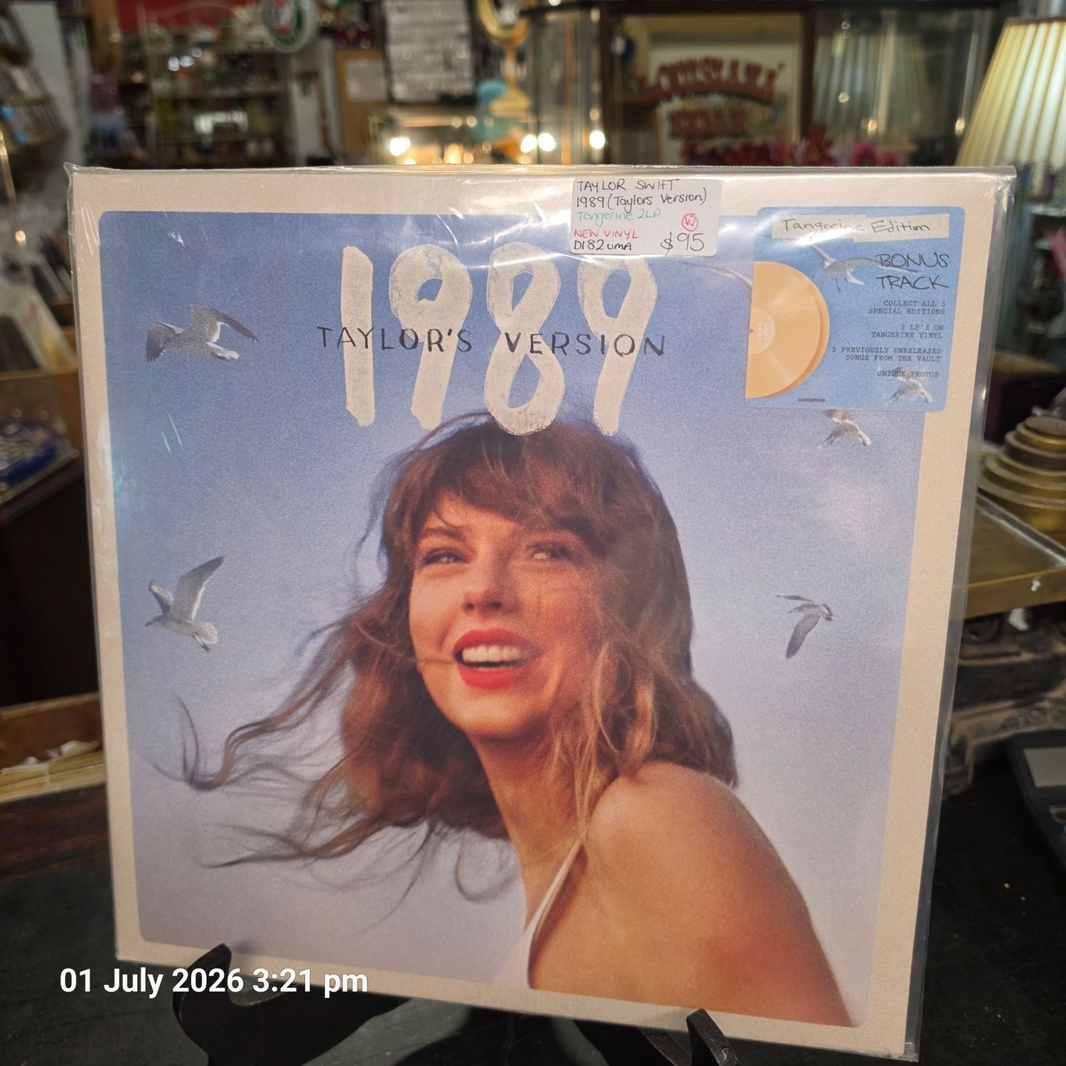 TAYLOR SWIFT 1989 TAYLOR'S VERSION TANGERINE EDITION NEW VINYL