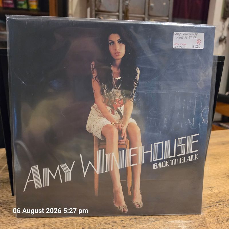 AMY WINEHOUSE BACK TO BLACK NEW VINYL