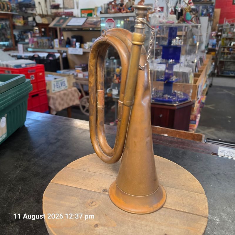 COPPER VINTAGE BUGLE COPPER VINTAGE BUGLE