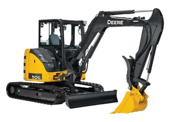 50G Deere Excavator (Enclosed Available)