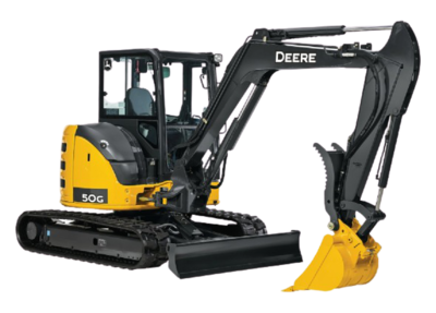 50G Deere Excavator (Enclosed Available)