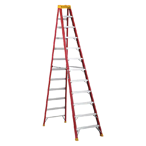 12' Step Fiberglass ladder