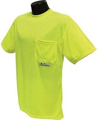 Men's High Visibility Short Sleeve Safety T-Shirt