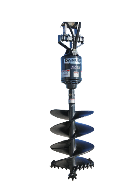 Excavator Auger Attachment