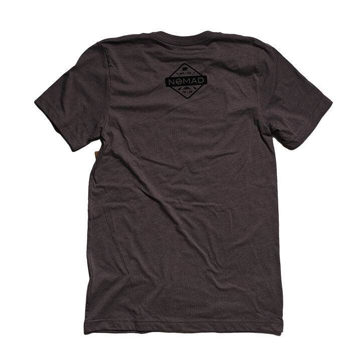 Nomad Diamond Arrows T-Shirt - Grey/Black