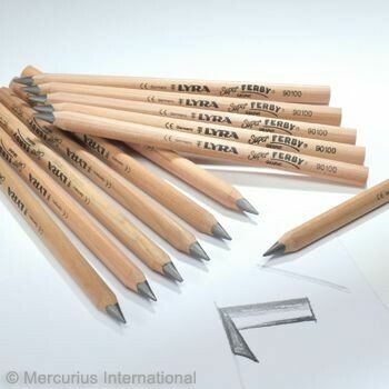 Lyra Super Ferby Graphite - HB Grade - Unlacquered Lyra Super Ferby Graphite - HB Grade - Unlacquered