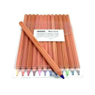 Yorik Coloured Pencils Hexagonal - ass. 12 colours Yorik Coloured Pencils Hexagonal - ass. 12 colours