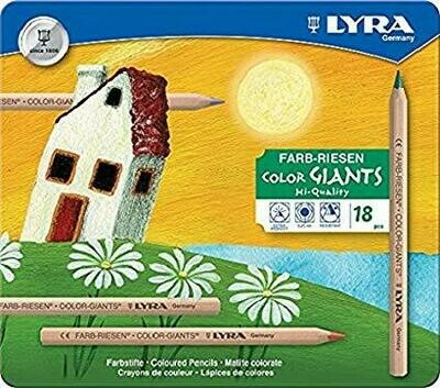 Lyra Color Giants Unl. - 18 colours - tin case Lyra Color Giants Unl. - 18 colours - tin case