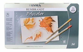Lyra Rembrandt Polycolor - 36 pencils in Tin Case Lyra Rembrandt Polycolor - 36 pencils in Tin Case