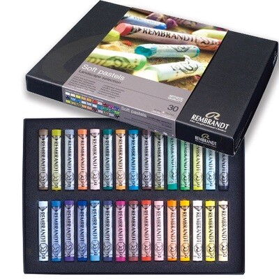 Rembrandt Artists' Softpastels Large - 30 Colours Rembrandt Artists' Softpastels Large - 30 Colours