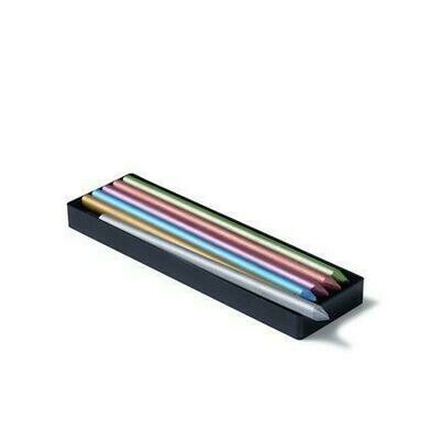 Graphite, Charcoal Leads - 5.6 mm Assortment Metal Graphite, Charcoal Leads - 5.6 mm Assortment Metal