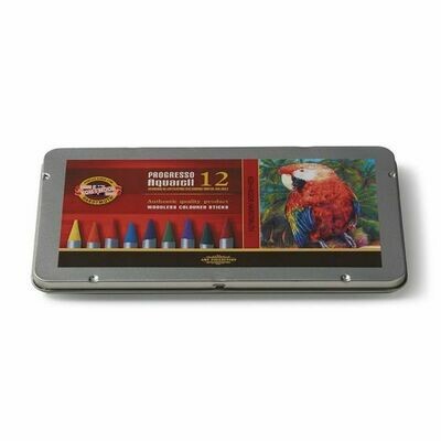 Progresso Woodless Watercolour Pencils- 12 Colours Progresso Woodless Watercolour Pencils- 12 Colours