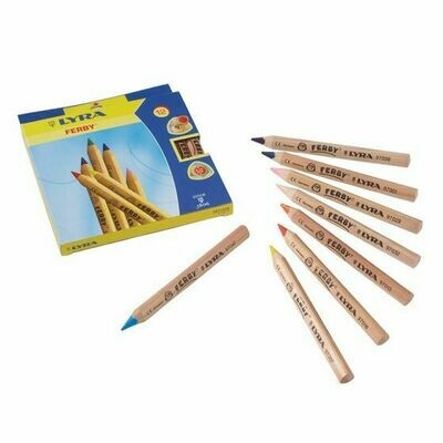 Lyra Ferby Col. Pencils - Standard ass. 12 colours Lyra Ferby Col. Pencils - Standard ass. 12 colours