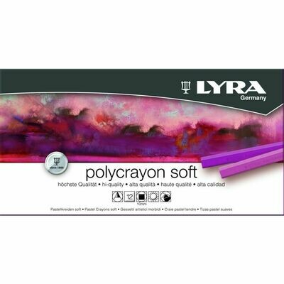 Lyra Polycrayon Soft - 12 Assorted