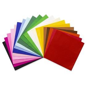 Japanese Silk Pap. FSC32x32cm ass. 20 colors,block Japanese Silk Pap. FSC32x32cm ass. 20 colors,block