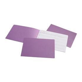 Music Book - Landscape - Staple Binding - purple