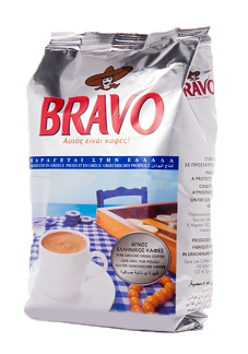 Bravo Greek Ground Coffee - 100g vacuum pack