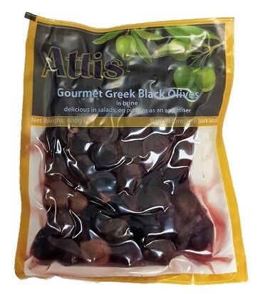 Amfissa Black Olives  - 400g pack