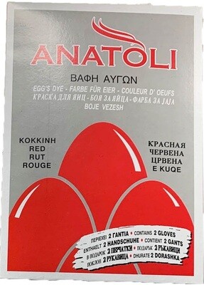 Red Anatoli Easter Egg Dye