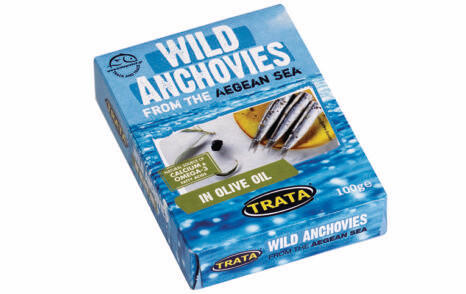 Wild Anchovies in Olive Oil - 100g tin