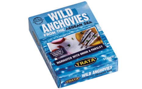 Wild Anchovies Marinated with Onion &amp; Parsley - 100g tin