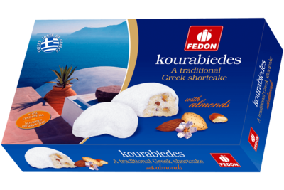 Almond &#39;Kourabiedes&#39; shortcake - 350g box
