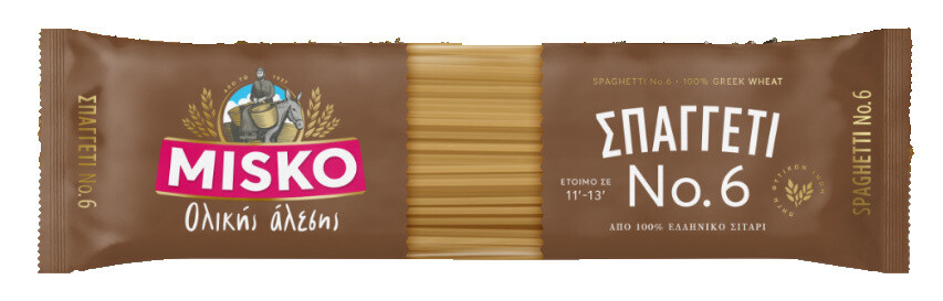 Spaghetti No.6 Whole Wheat - 500g