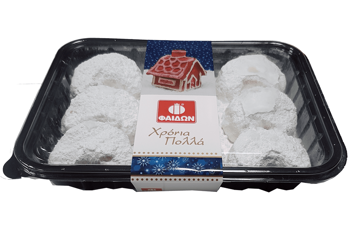 Almond &#39;Kourabiedes&#39; shortcake (Clear)- 350g box