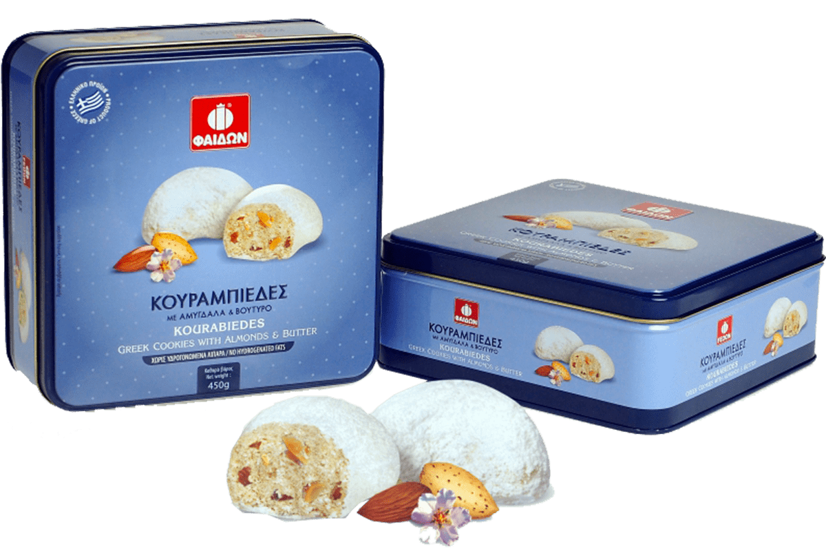Kourabiedes Tin Package - 450g Tin