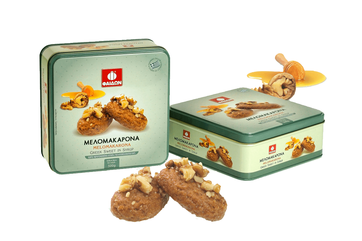 Melomakarona Tin Package - 500g Tin box