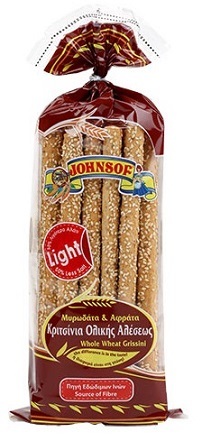 Traditional Whole Wheat Grissini Breadsticks (Brown) - 200g