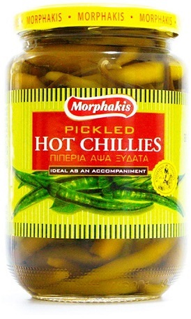 Hot Chillies (Morphakis) - 350g