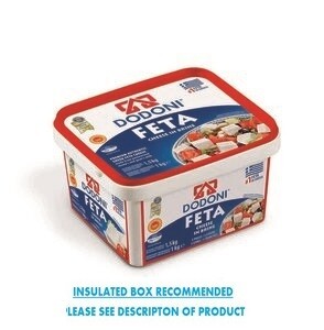 Dodoni Feta Cheese p.d.o. - 1kg tray with brine