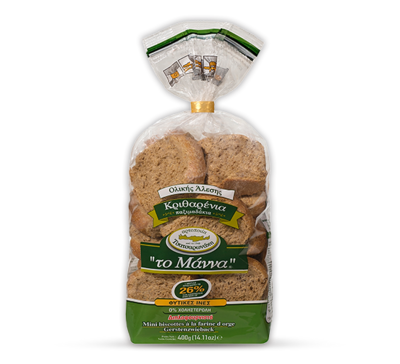 Cretan Barley Rusks (To manna) - 400g