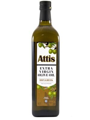 Attis Extra Virgin Olive Oil  - 1L Glass Bottle