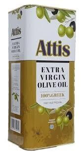 Attis Extra Virgin Olive Oil  - 5L Tin