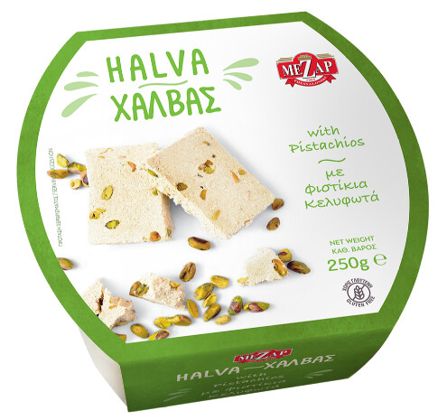 Greek Halva with Pistachio  - 250g tub