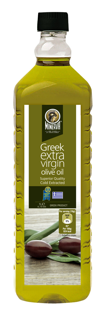 Minerva Extra Virgin Olive Oil  - 1L PET bottle