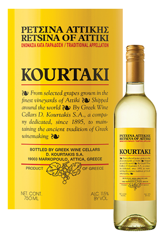 Kourtaki Retsina - 75cl