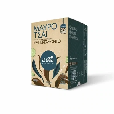 Black Tea Earl Grey - 20 Tea bags