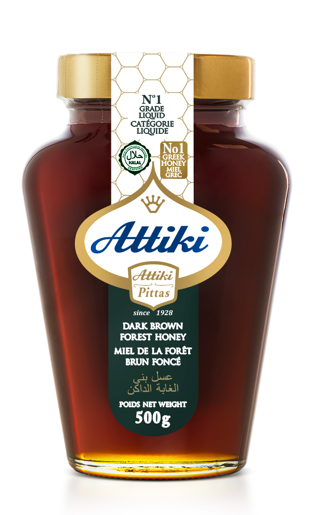 Greek Dark Brown Honey - 500g