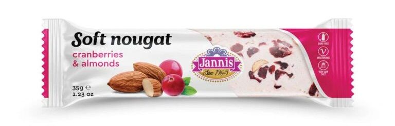 Nougat with Almonds &amp; Cranberries
