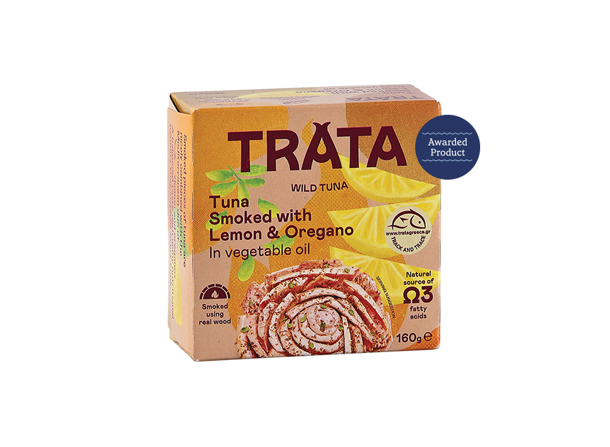 Smoked Tuna with Lemon &amp; Oregano - 160g
