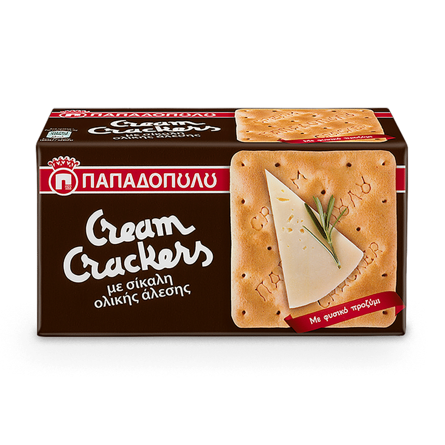 Cream Crackers with Wholegrain Rye - 140g