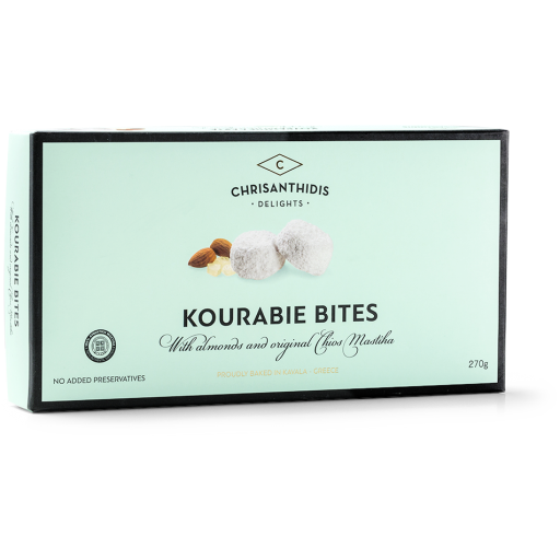 Kourabie Bites With Almonds &amp; Original Chios Mastiha - 270g