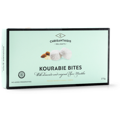Kourabie Bites With Almonds &amp; Original Chios Mastiha - 270g