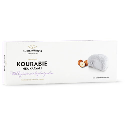 Kourabie With Hazelnuts &amp; Hazelnut Praline - 200g