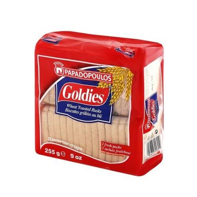 Goldies Toast Rusks Wheat - 255g